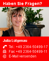 Ihre Ansprechpartnerin für Sonderhubwagen: Julia Lütgenau
